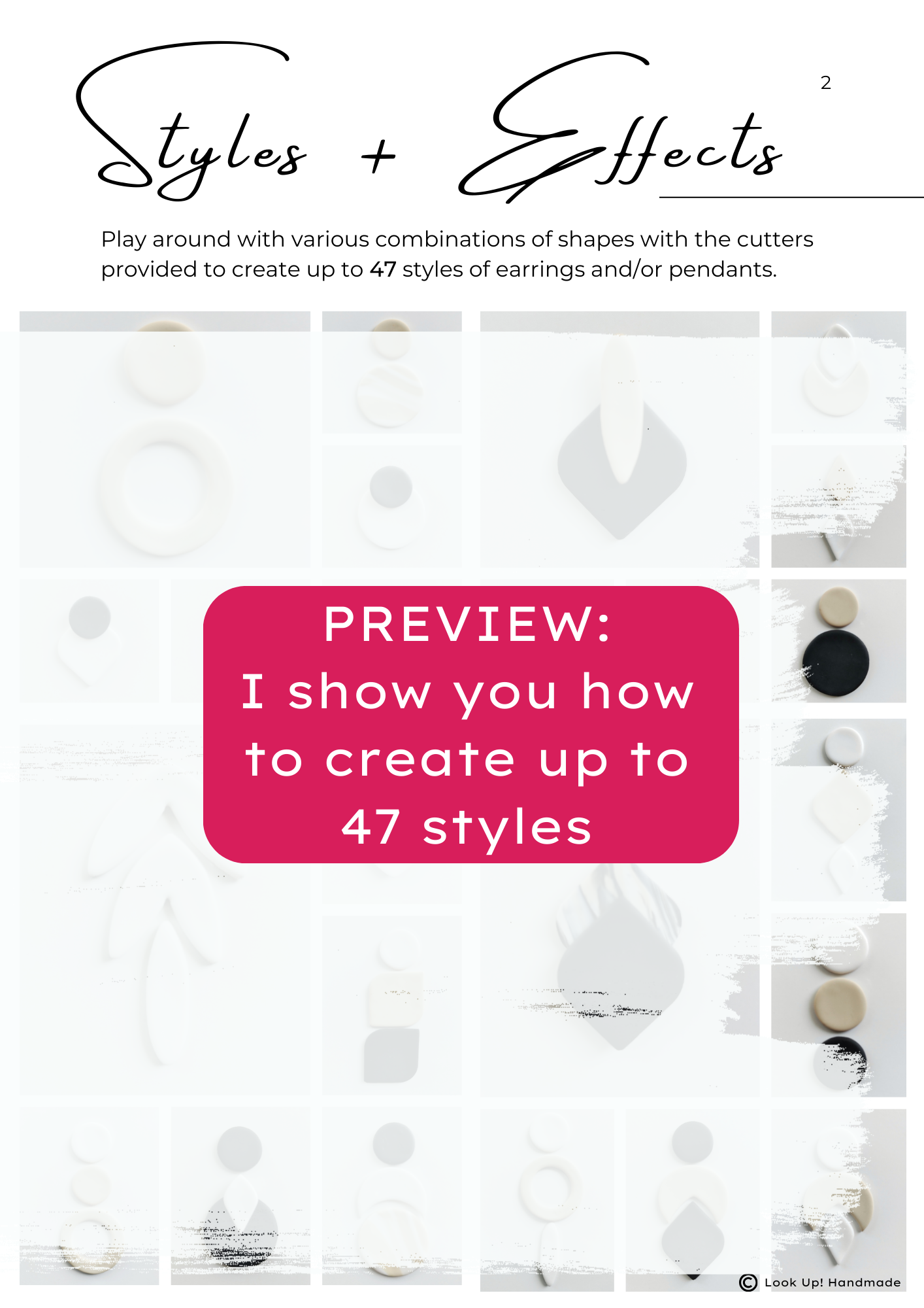 Maker's Guide PDF: Polymer Clay Jewelry